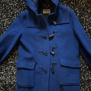 London tradition made in England wool duffel coat